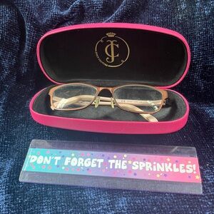 Juicy Couture JU109 OJFN Eyeglasses and Case